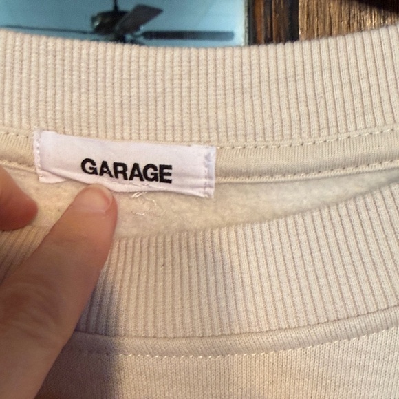 Garage Cream Montauk Graphic Sweatshirt - Picture 2 of 6
